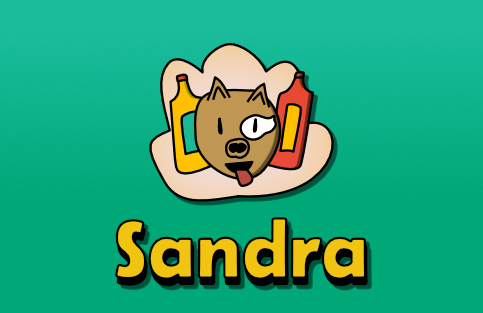 opzet logo en styling Sandra hondenmassage