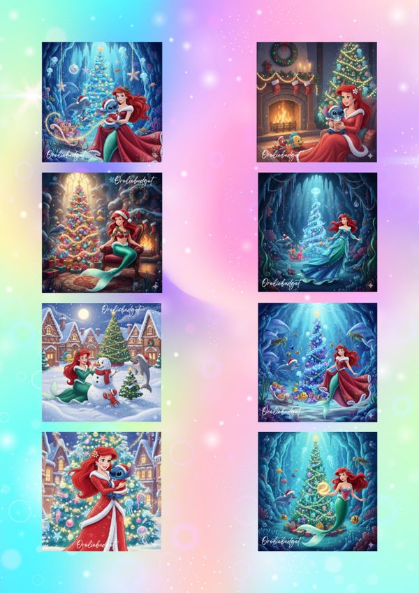 Ariel et Stitch a noël