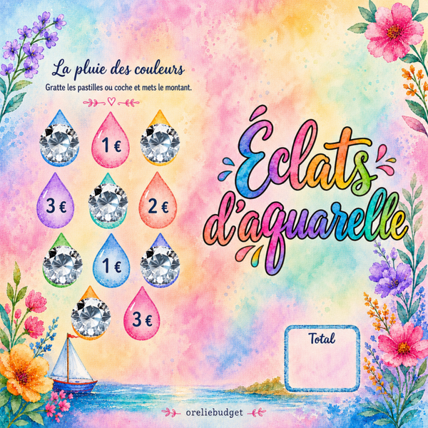 Eclats d'aquarelles
