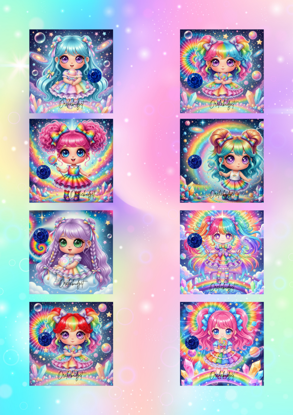 princesses candy pop