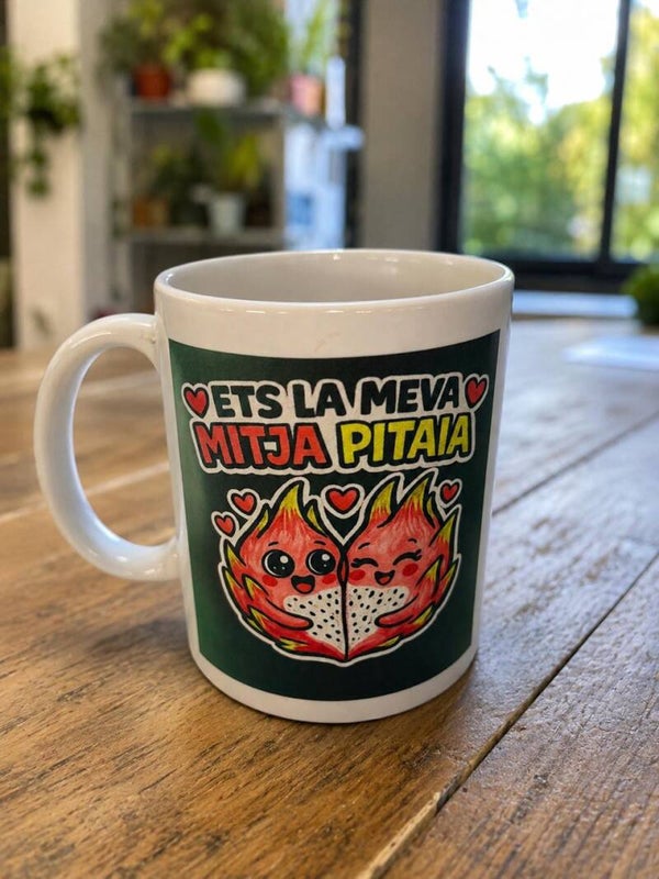 ☕ TAZA PITAIES CATALANES 🐉