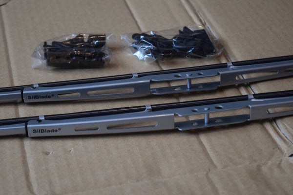 Pair of Ultra Silver wiper blades, mix and match choose from 13, 19, 20, 21, 22" inch sizes