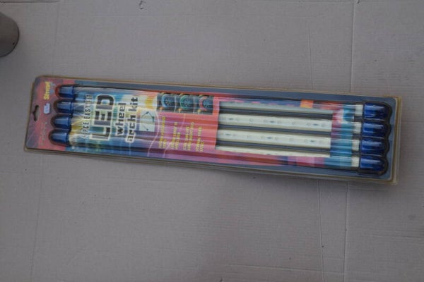 Max Power 4 piece led wheel arch lighting kit blue