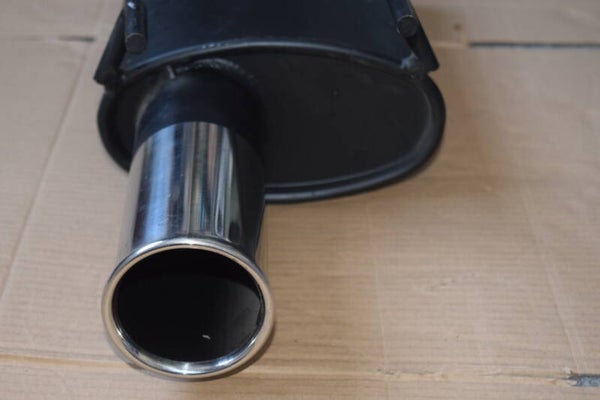 Sportex exhaust with 3 inch inward rolled chrome tip for corsa B 1.2 1.4 1.6 Sri gsi