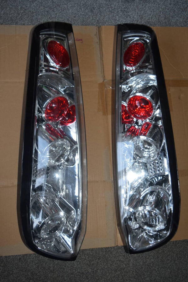 Ford Fiesta mk6 3 door rear lights chrome Lexus style