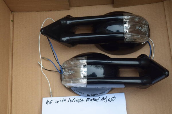 K5 wing mirrors with integrated indicators