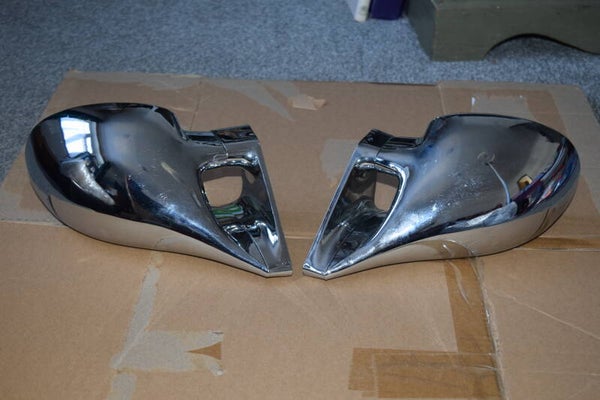chrome m3 style wing mirrors universal