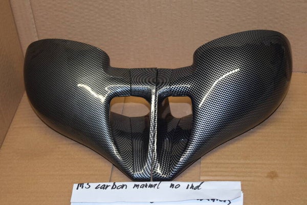 m3 style mirrors carbon look universal fit