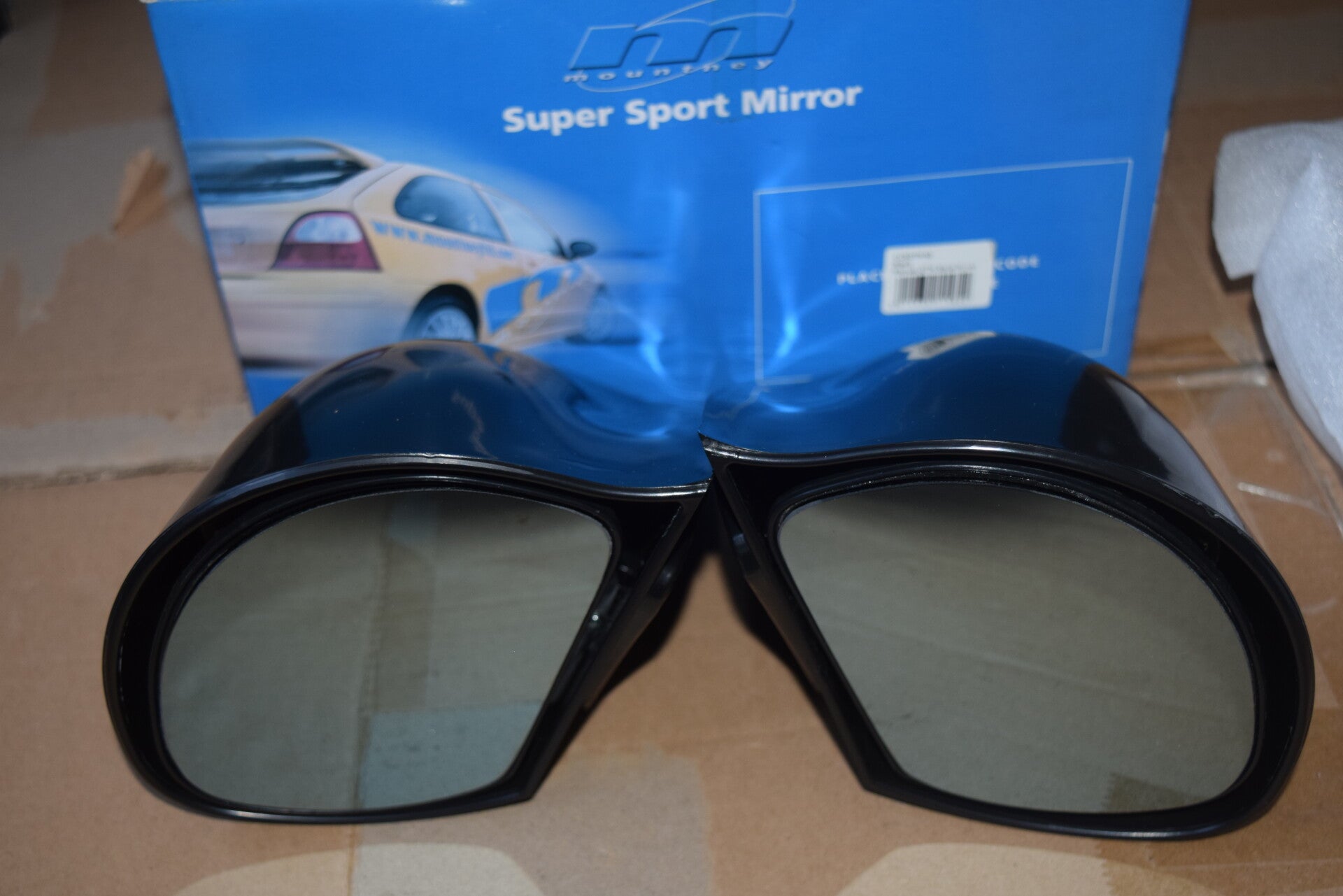 Mountney super sport DTM style wing mirrors black