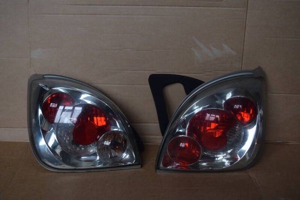 Ford Fiesta mk4/5 Lexus style clear chrome surround rear lights 1995-2002
