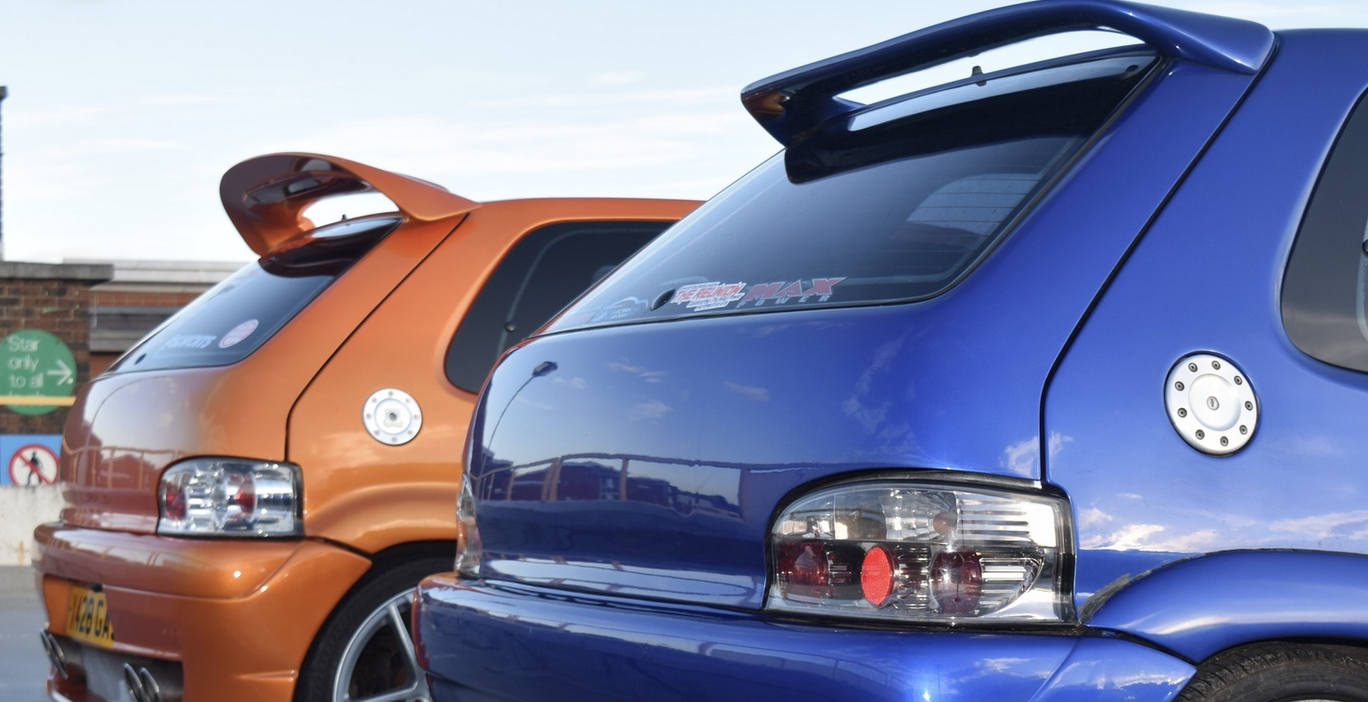 Citroen Saxo boot smooth flush plate