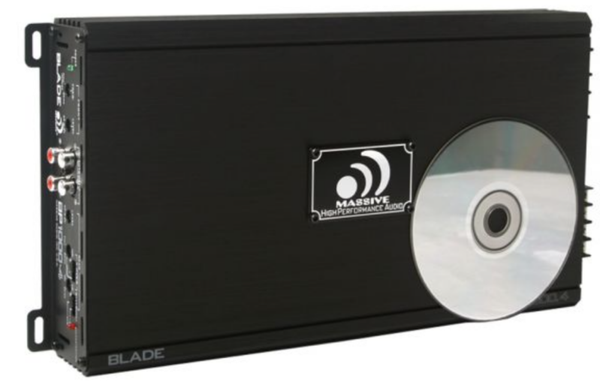 Massive Audio BP1000.4V2 amplifier 4 channel type a/b amplifier