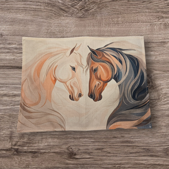 Placemats paard set van 2
