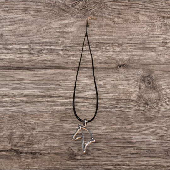 Hanger paard met ketting