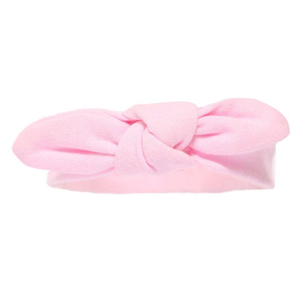 Soft touch haarbandje roze