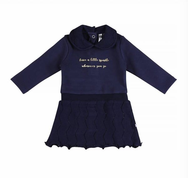 Mooi blauw jurkje van Ducky Beau