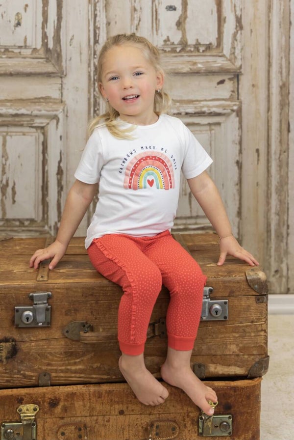 T-shirt regenboog voor meisjes