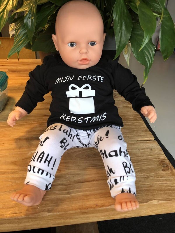 Mijn eerste kerst longsleeve
