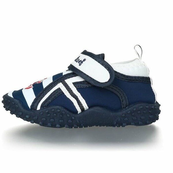 UV-beschermende waterschoen Navy/wit maritiem