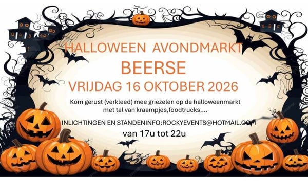 Halloween avondmarkt Beerse