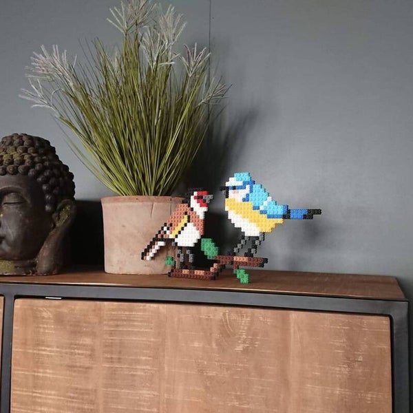 I like birds too - bouwset met voorbeeld