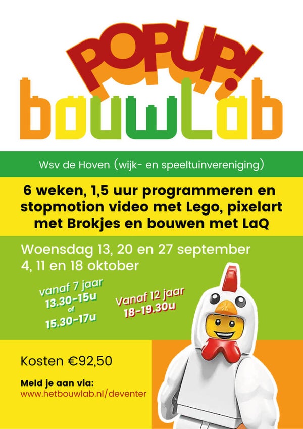 12+ PopUp bouwlab Deventer 18u
