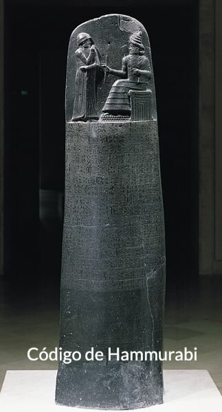 carving of the Code of Hammurabi (worldhistory.org)