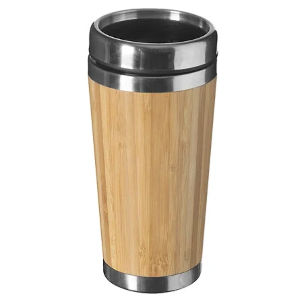 Isolierbecher echter Bambus 38cl, ohne Farbe