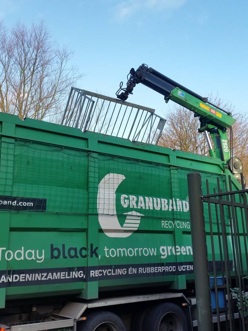 Granuband recycling