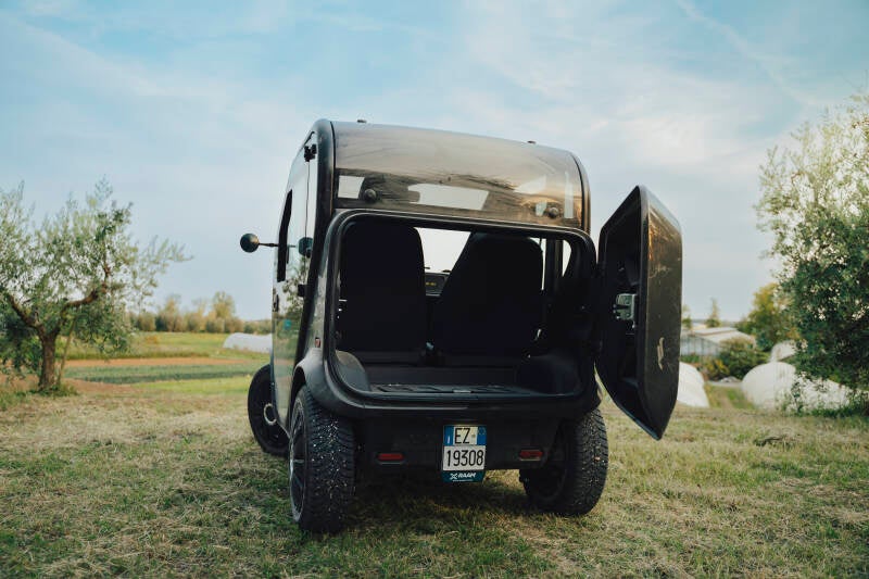 Achterklep brommobiel