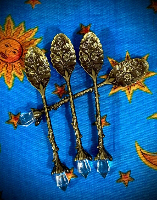 Dark gold witch spoon
