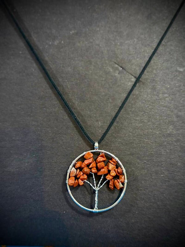 Jasper Tree of Life necklace