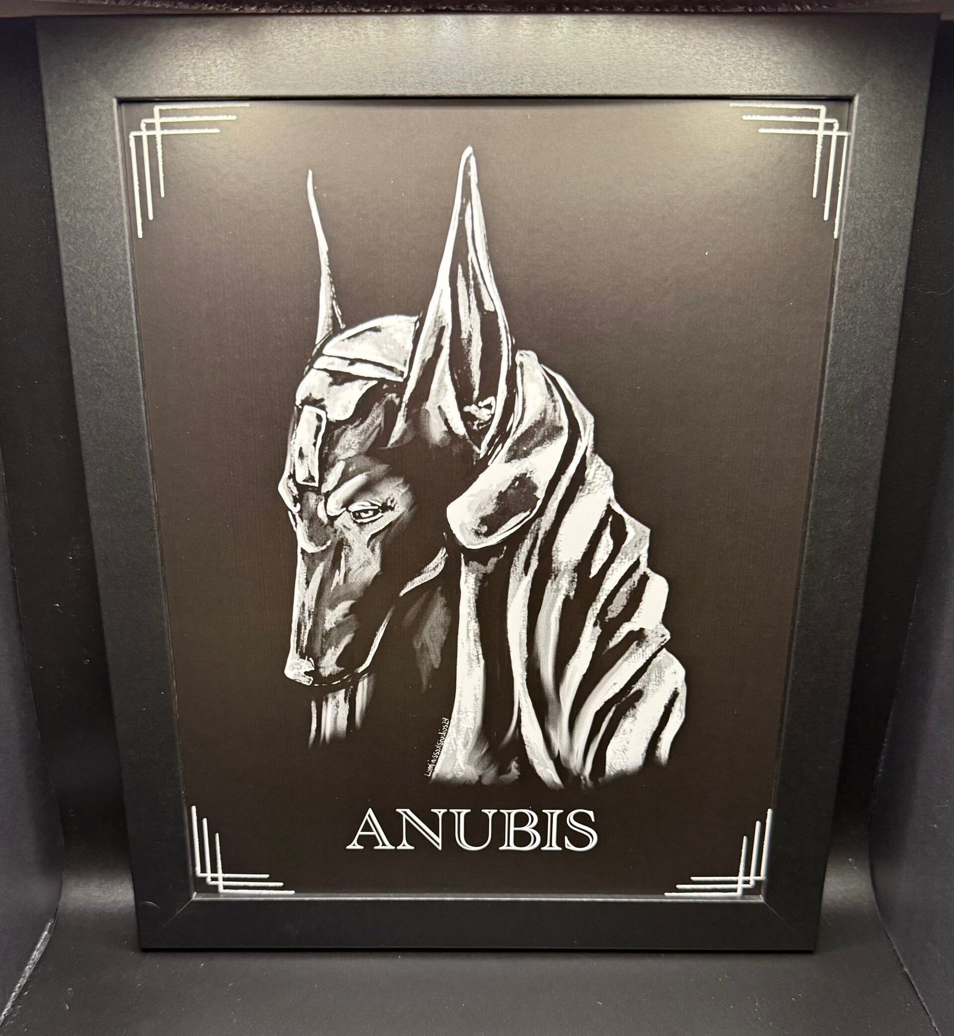 God Anubis 8x10