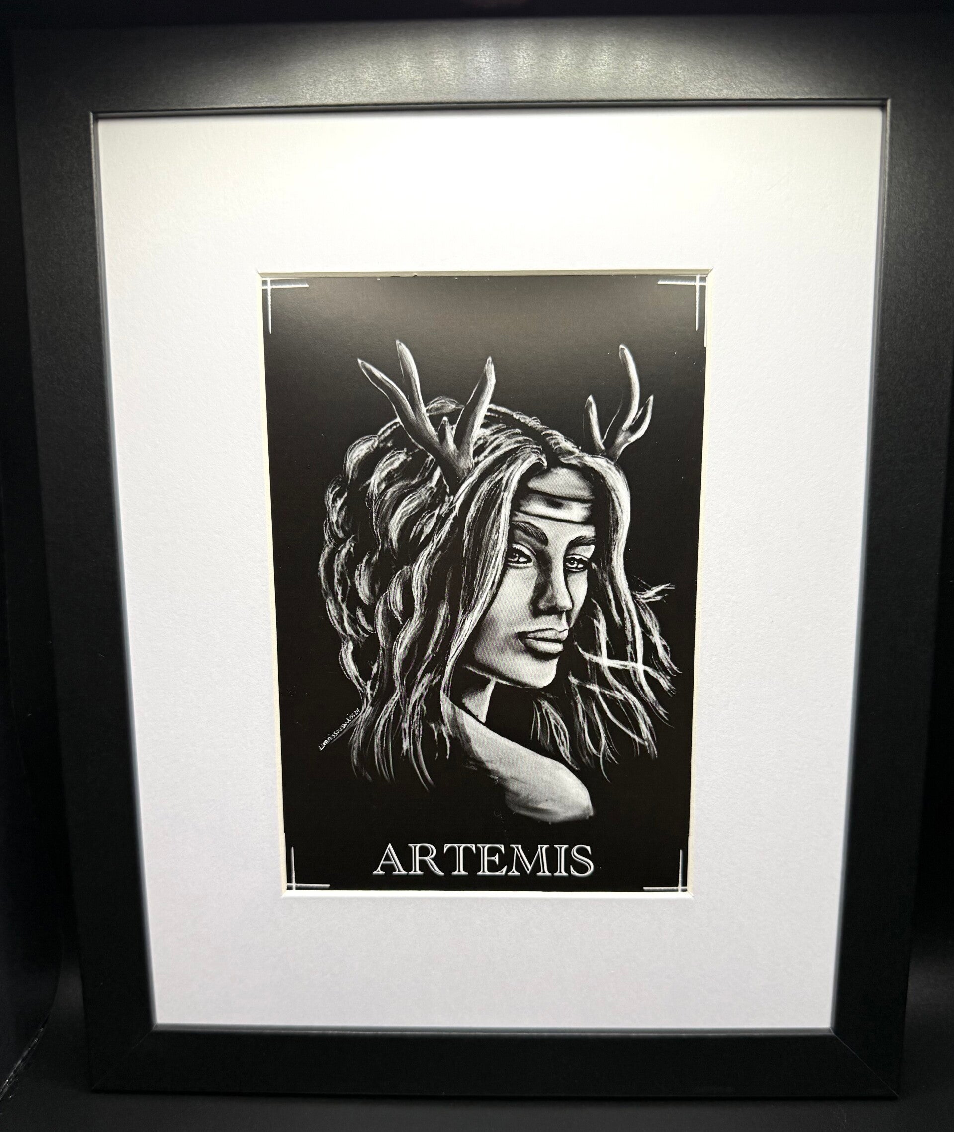 Goddess Artemis 5x7