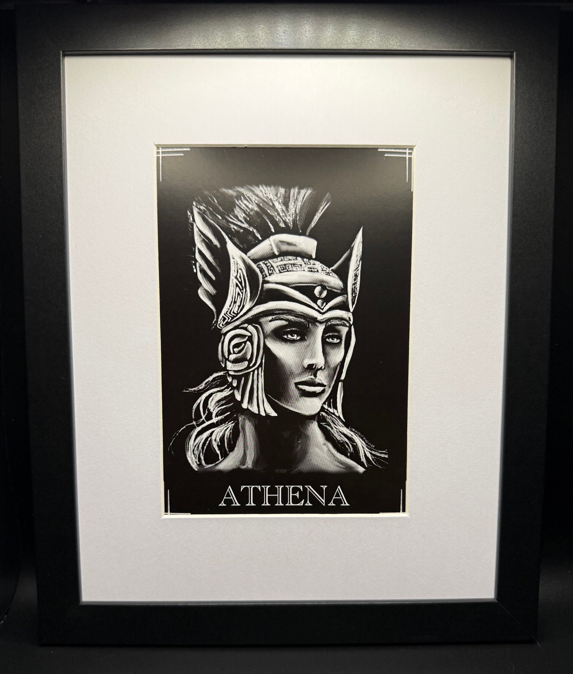 Goddess Athena 5x7