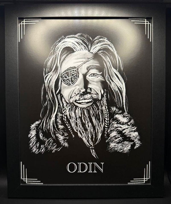 God Odin 8x10