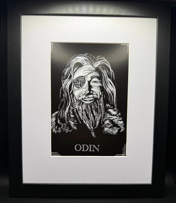 God Odin 5x7