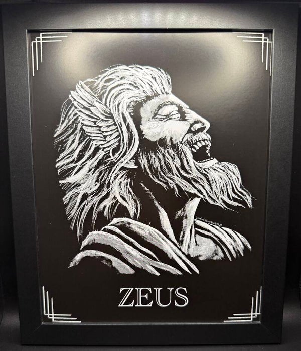 God Zeus 8x10