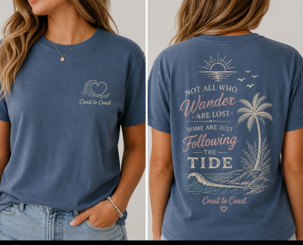 Following the Tide Tee