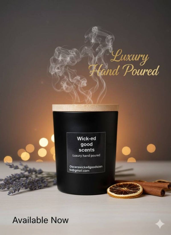 Egyptian Amber candle