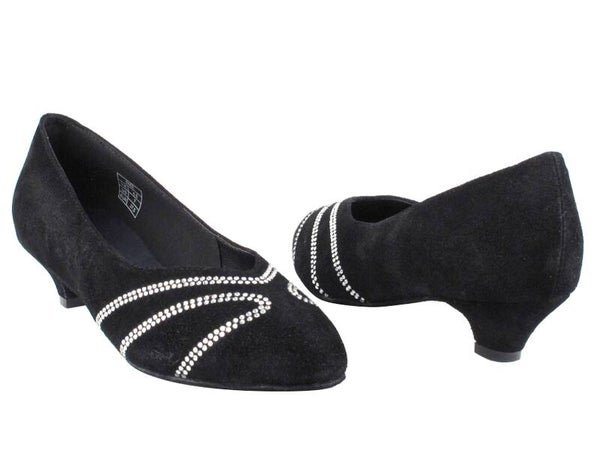 cd5504 Black Suede Cuban