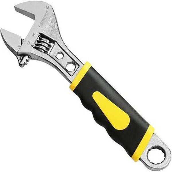 Adjustable Wrench Spanner Rubber Grip 10 Inch