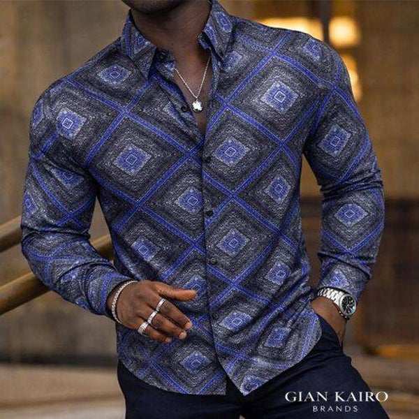 Silk Quality Stretch Long Sleeved Shirt Medium/Large/XLarge