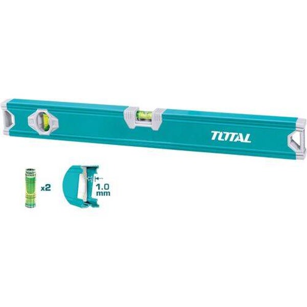 TOTAL Spirit Level With Two-Cylinder Tool 40cm