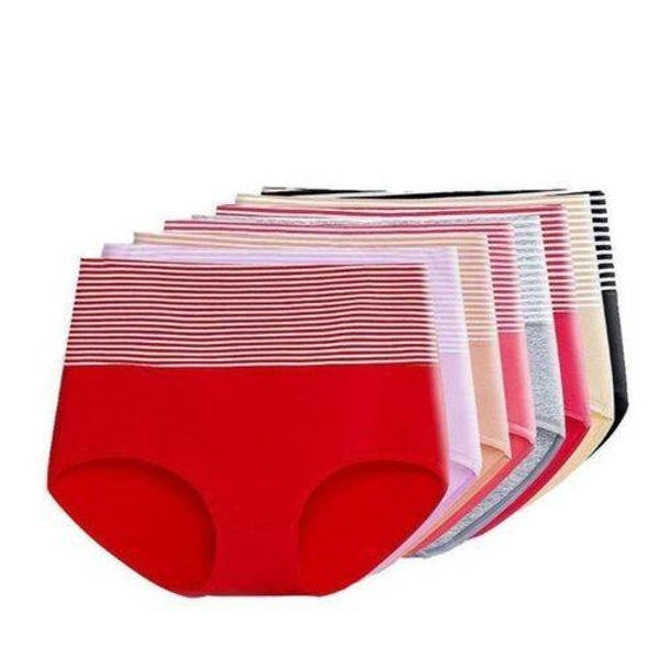 Cotton High Waist Seamless Ladies Panties
