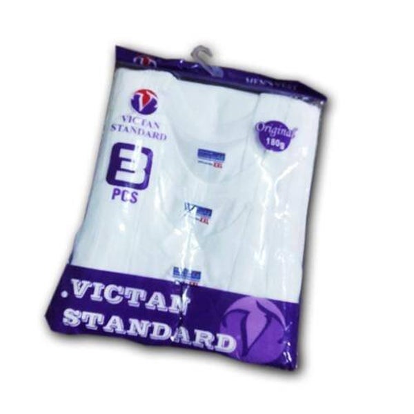 Men's Vests White (100% )Cotton XLarge