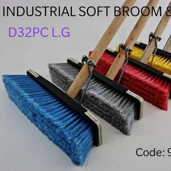 Industral Soft Broom Brush With Strongest Handle