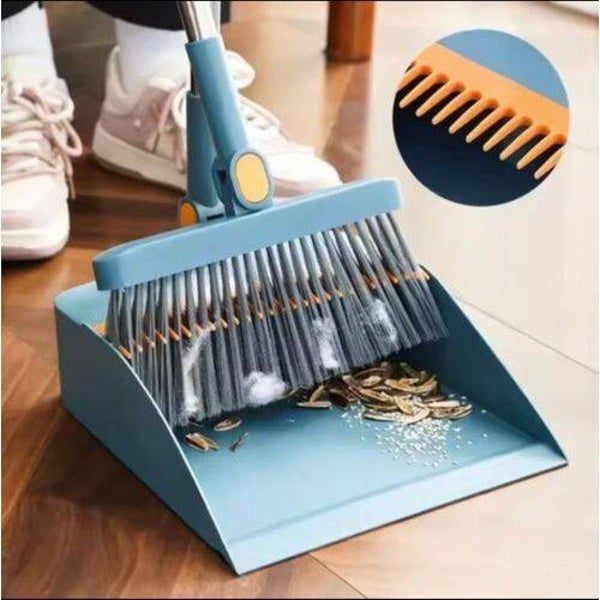 Teepee Stand-Up Dustpan With Brush Set