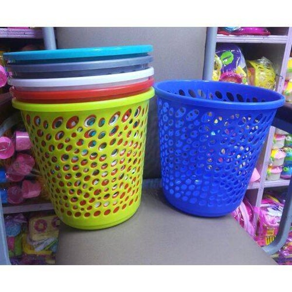 Office Plastic Paper Dustbins Small