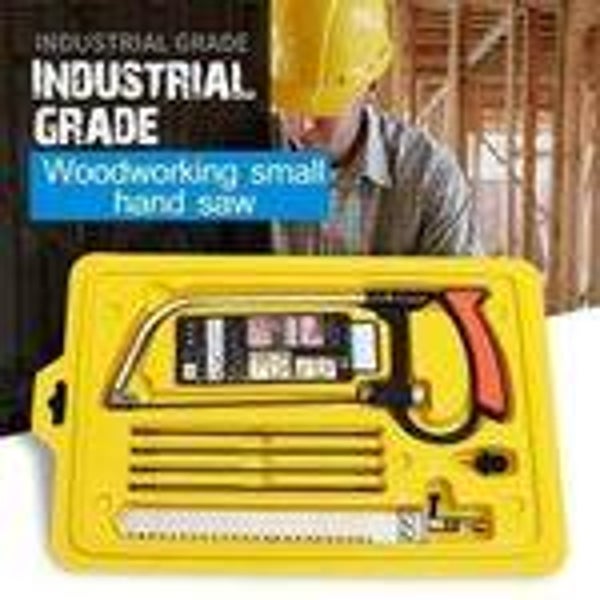 Multifunctional Hand Saw Kit Lightweight Tool For Wood Plastic And Metal Cutting 31x21x2.